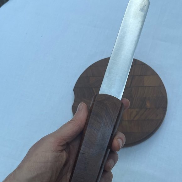 Vintage Dansk Cutting Board with Knife - Picture 9 of 12